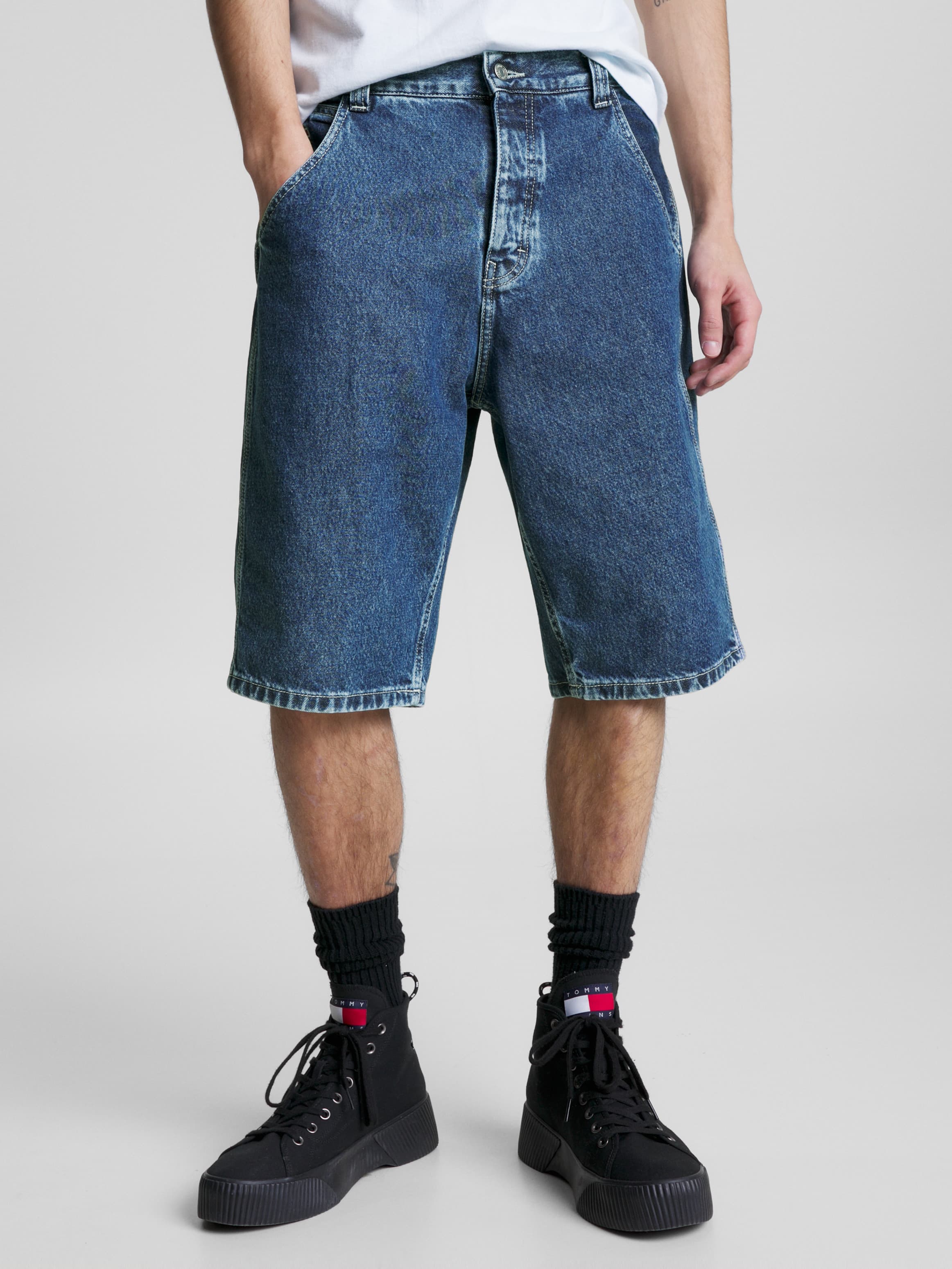 Aiden Baggy Fit Denim Shorts