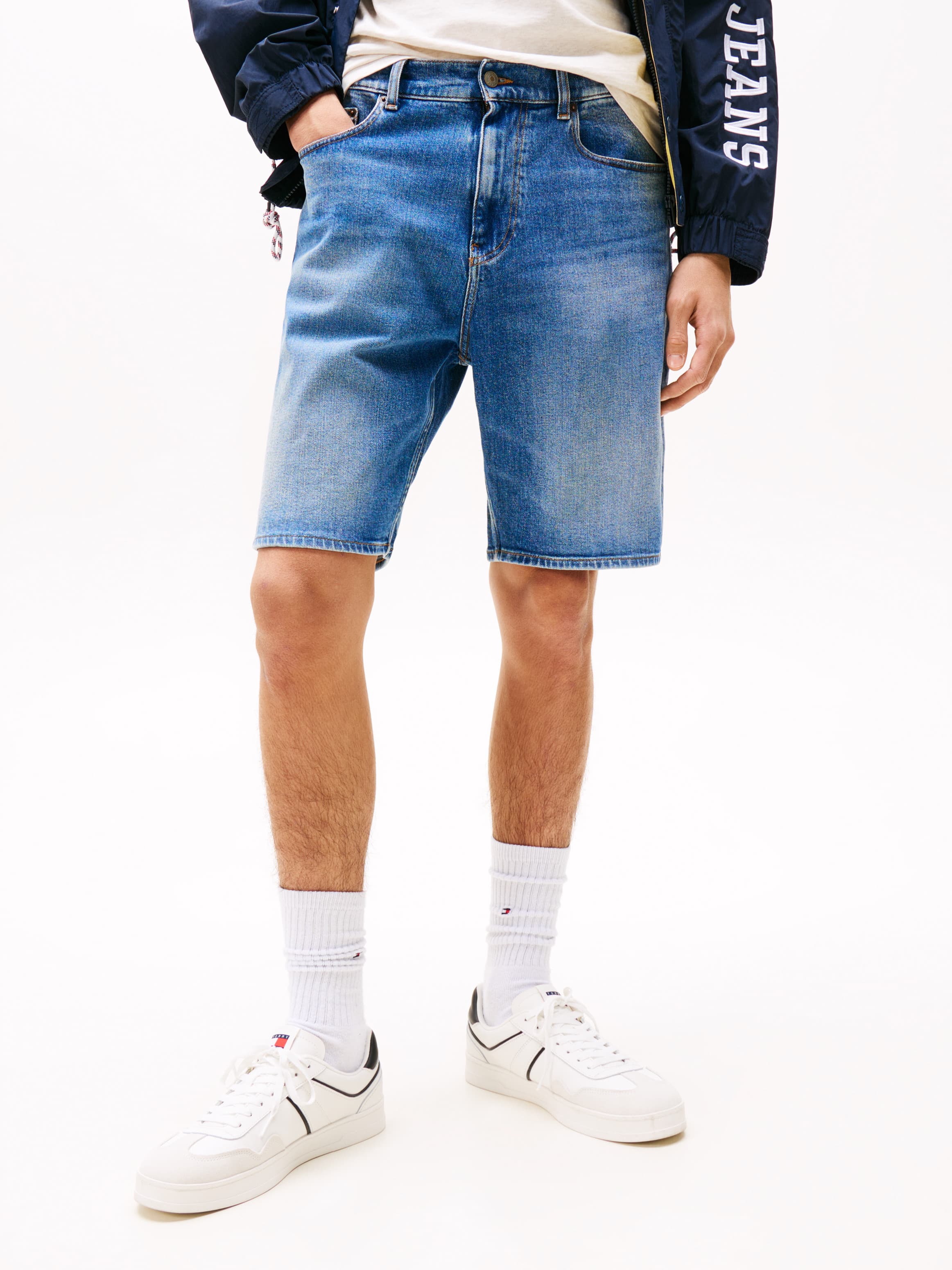 Isaac Relaxed Denim Shorts