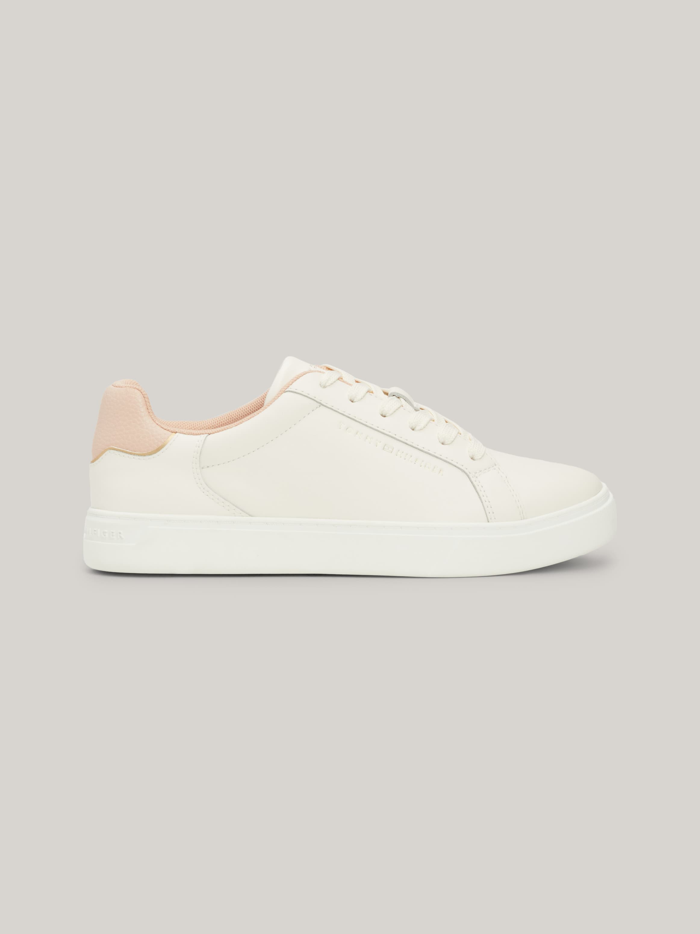 Leather Court Trainers