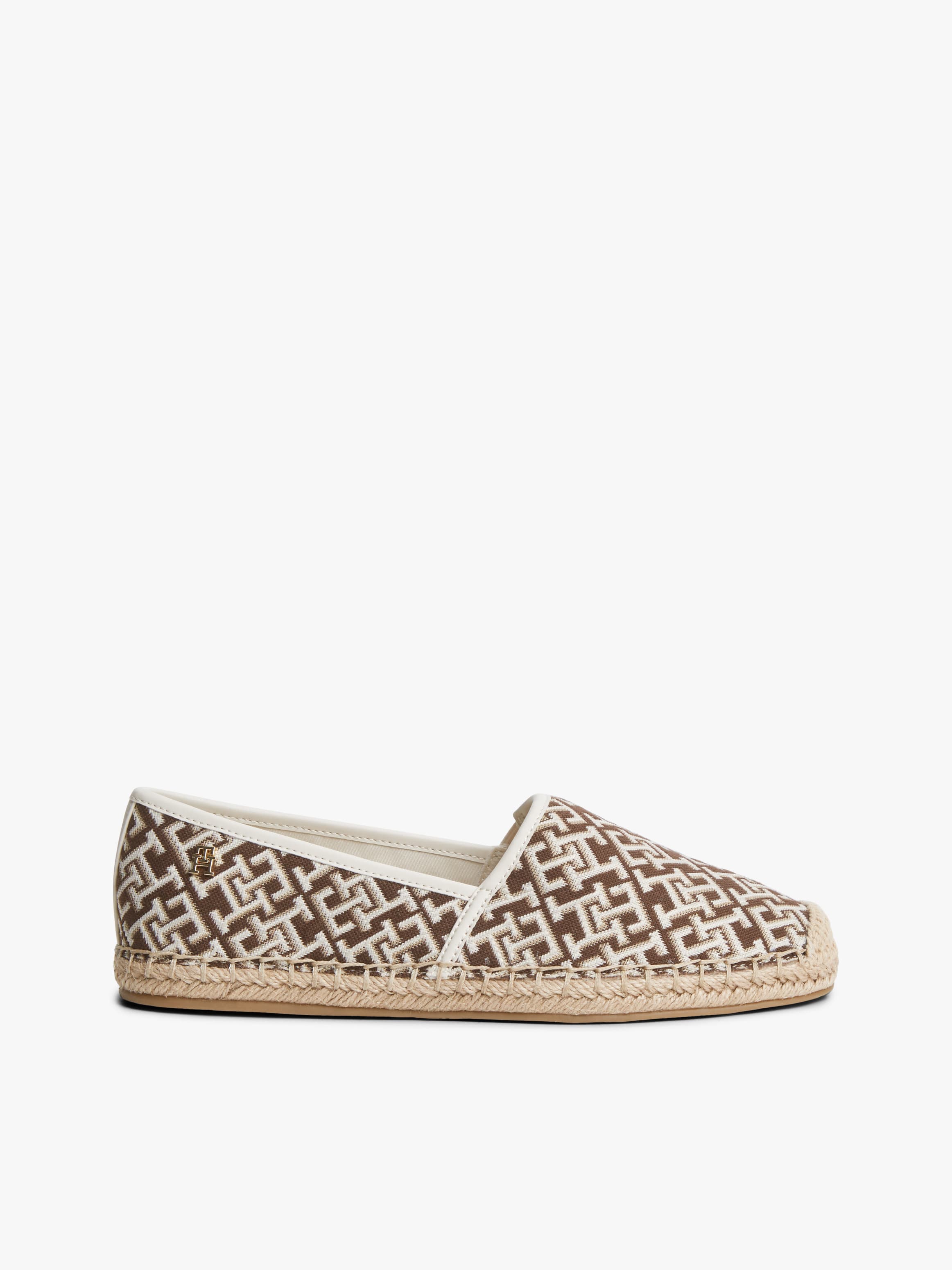 TH Monogram Plaque Jacquard Espadrilles