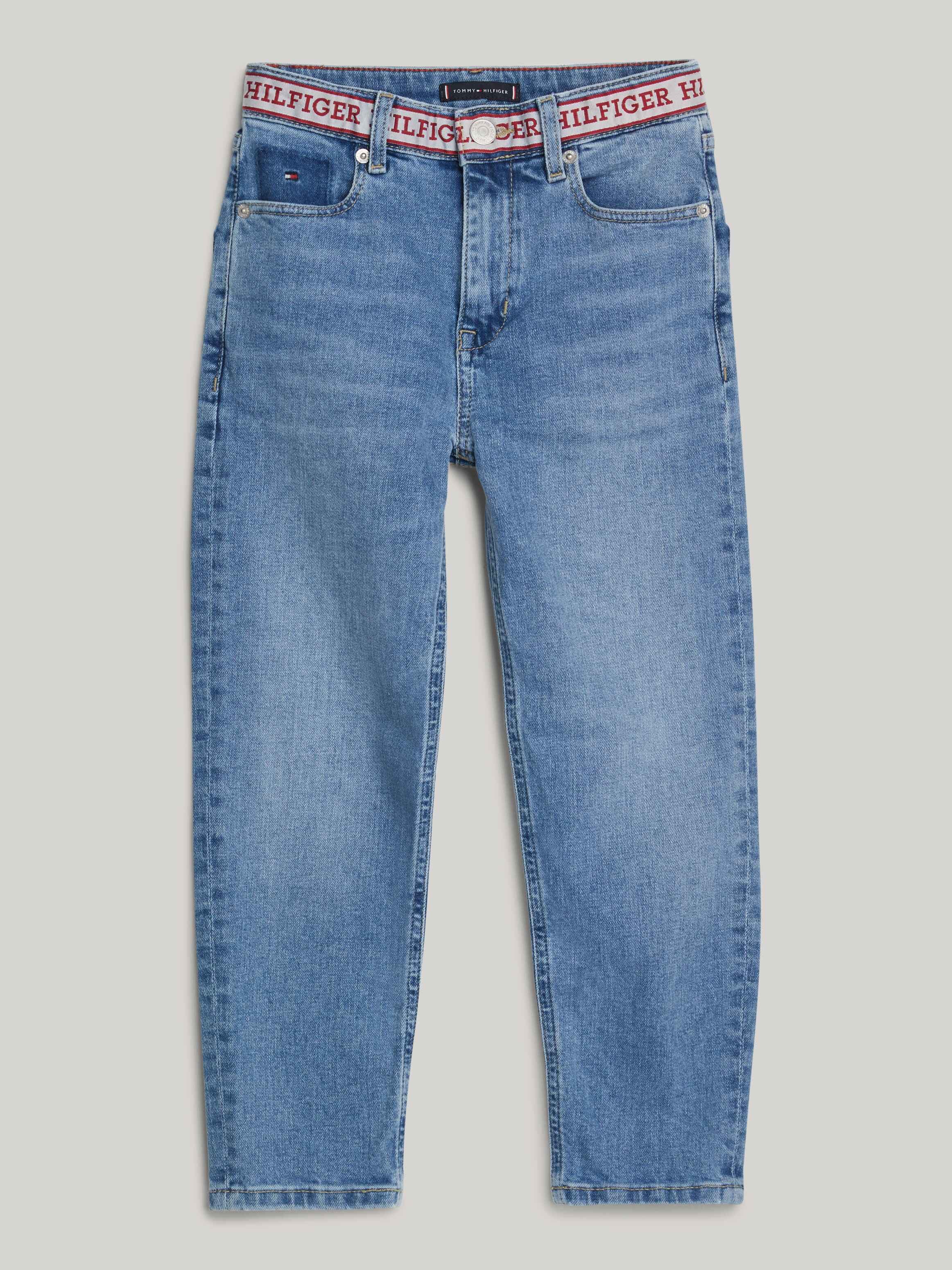 Archive Logo Waistband Regular Jeans