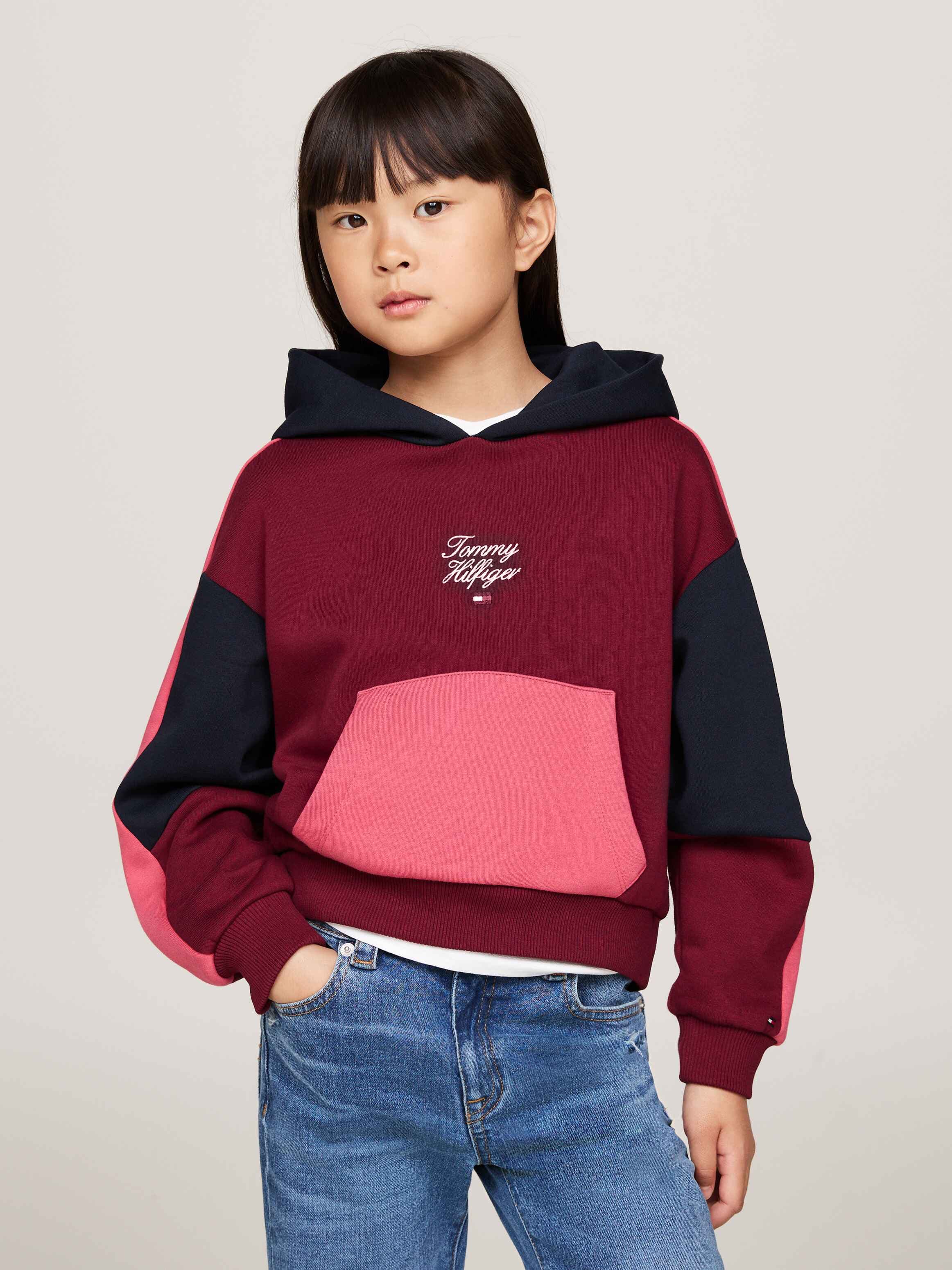 Colorblock Long Sleeves Hoodie
