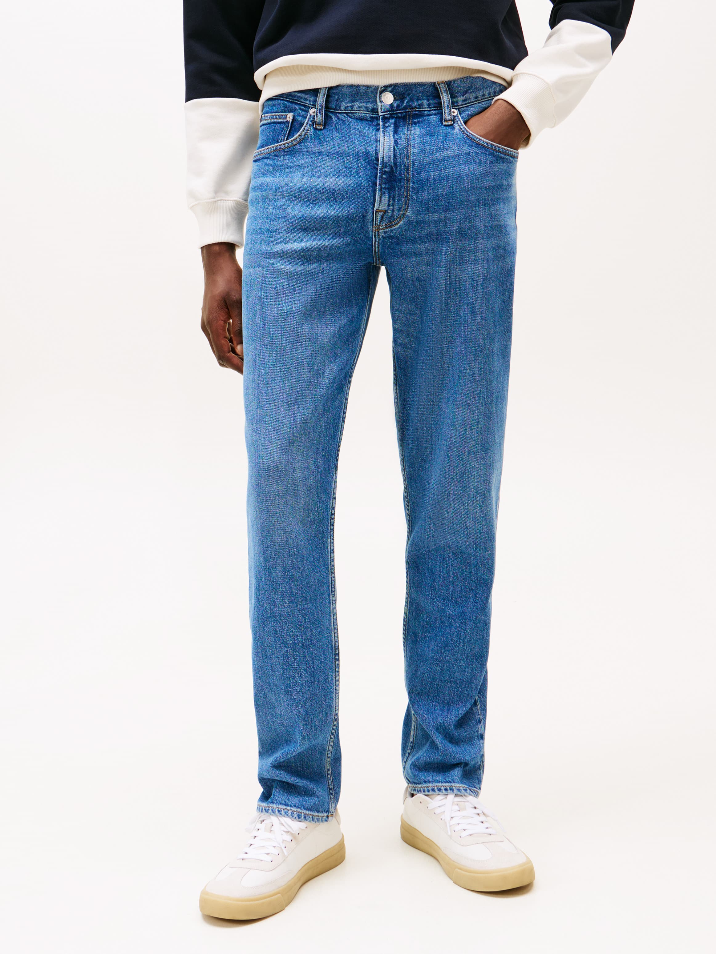 Harlem Relaxed Tapered Leg Jeans