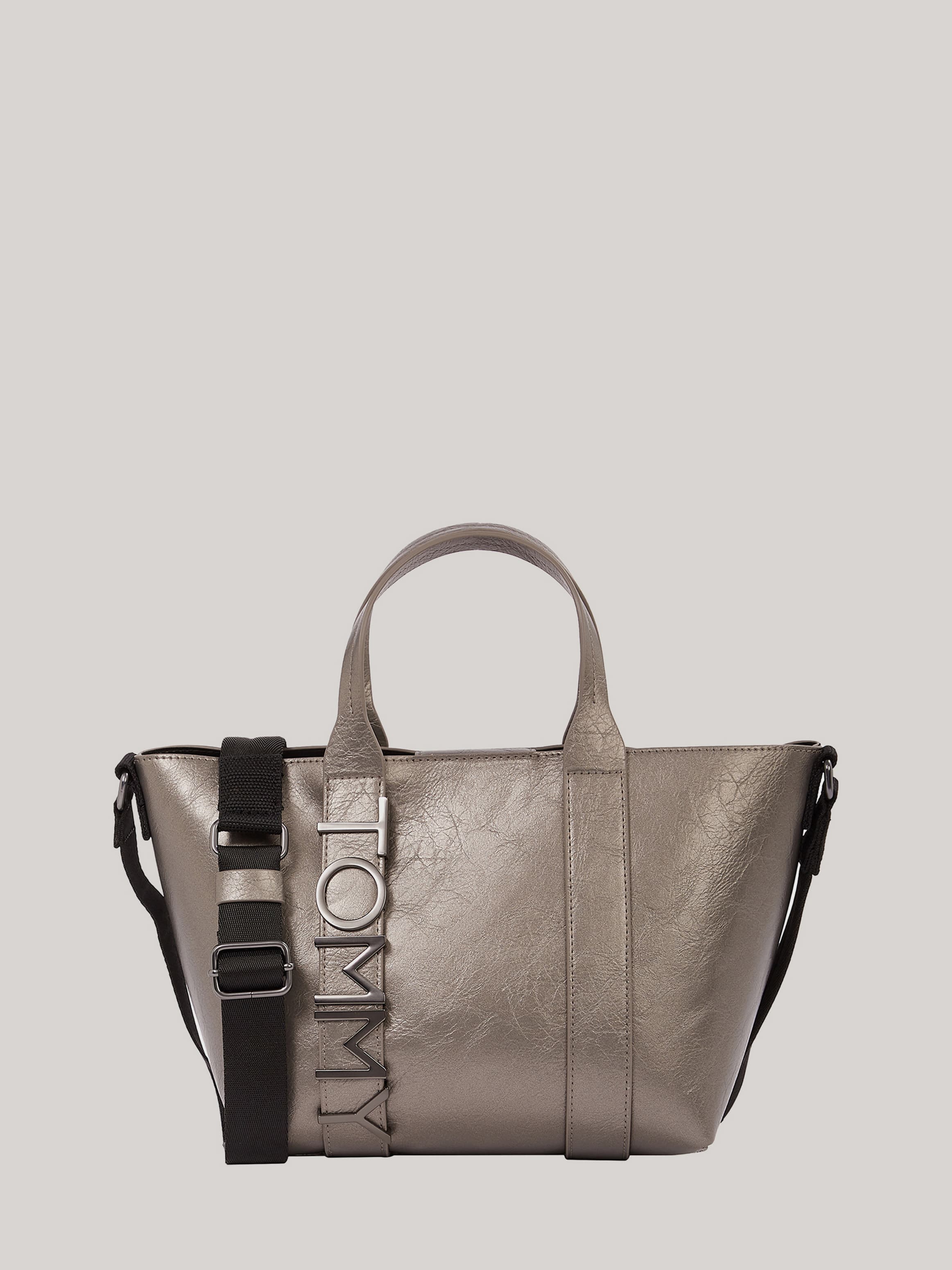 Metal Logo Tote Bag