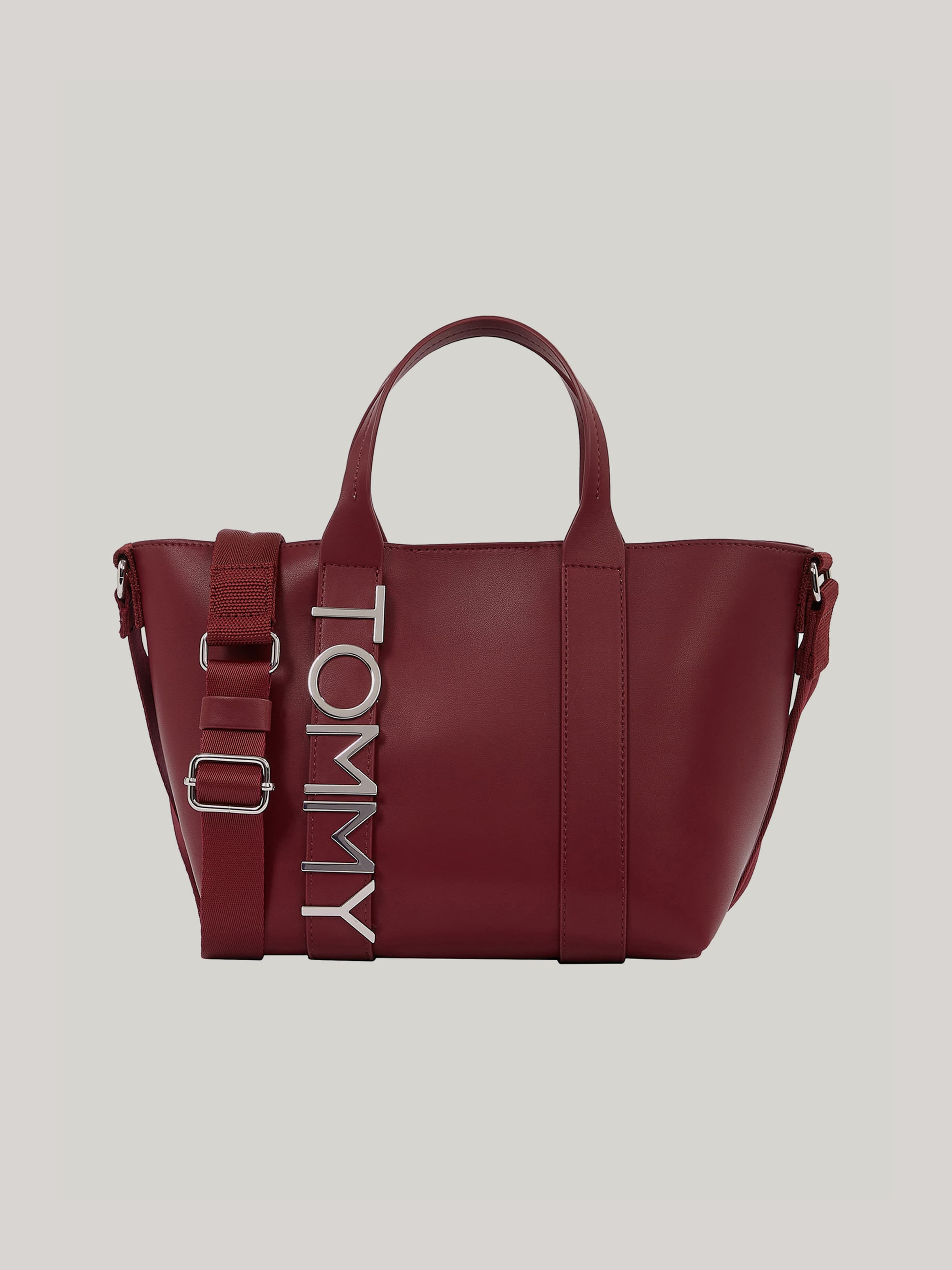 City Metal Logo Tote Bag