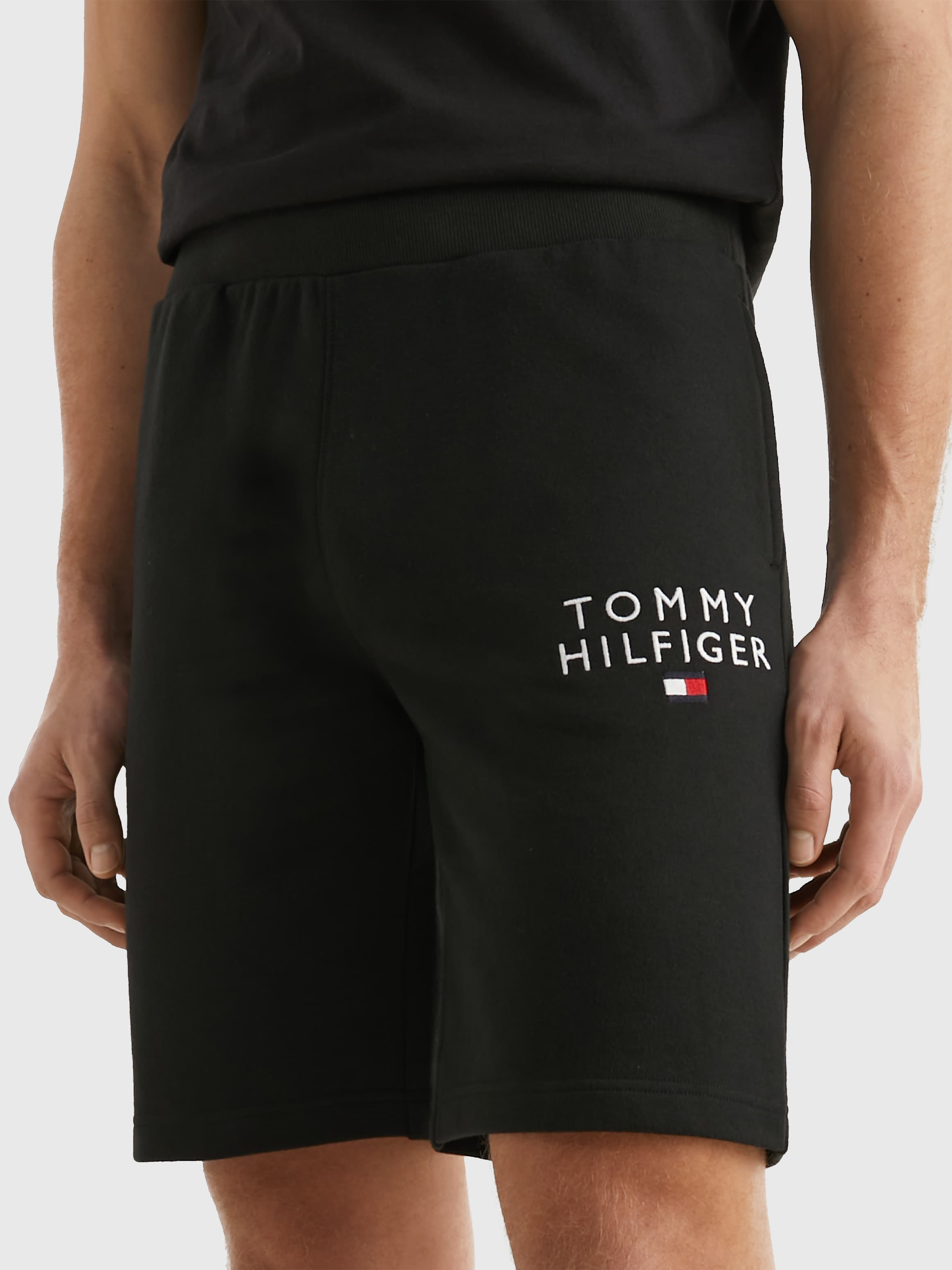 Logo Embroidery Lounge Shorts