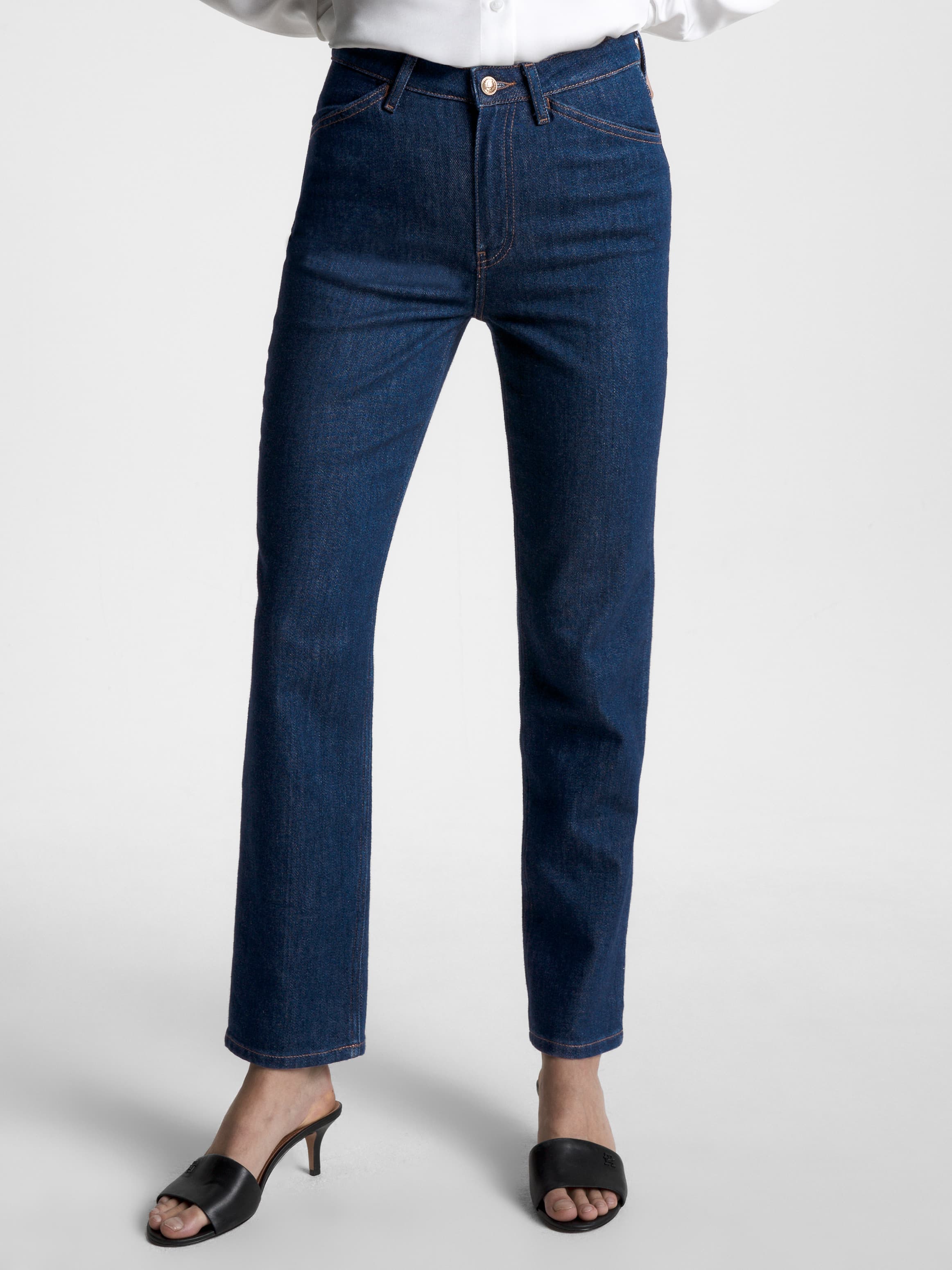 Classics High Rise Straight Jeans