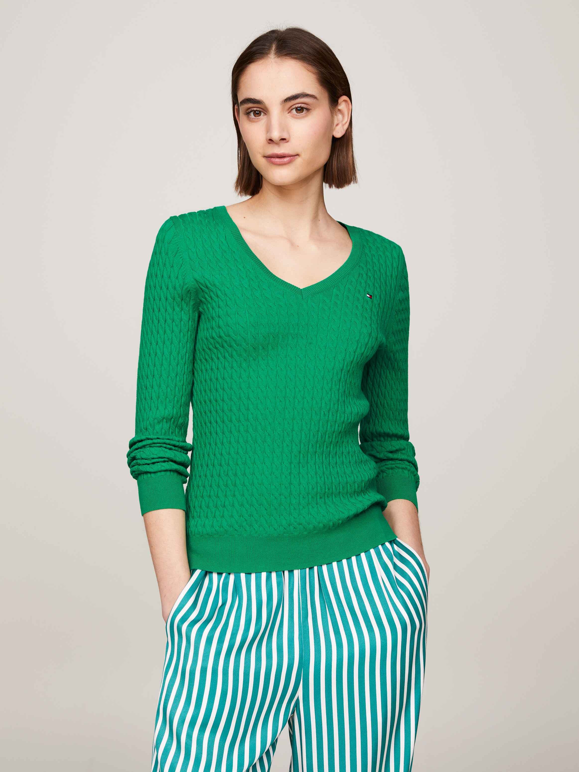Ribbed Oversized Polo Jumper