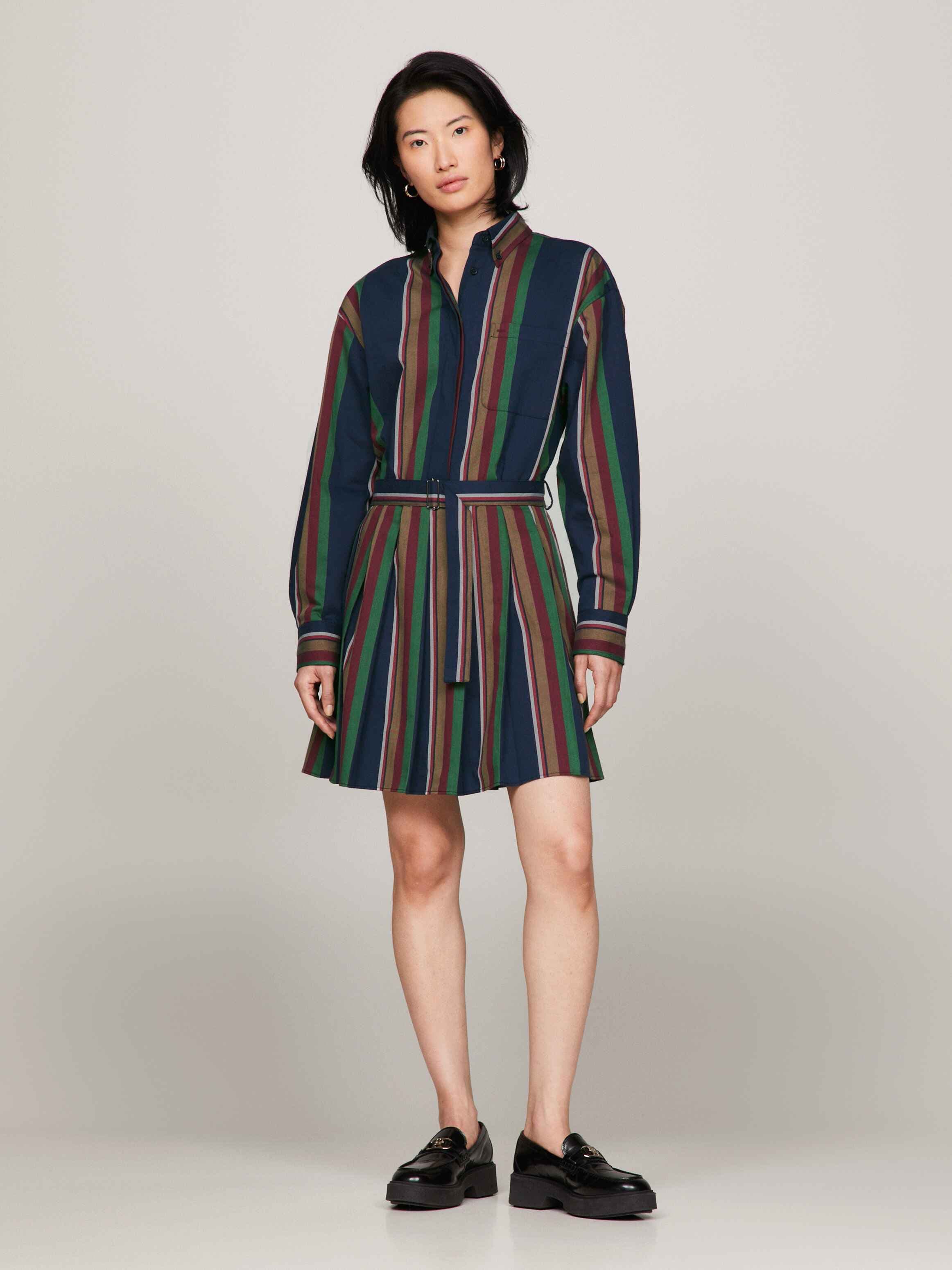Tommy x Pendleton New York Stripe Shirt Dress