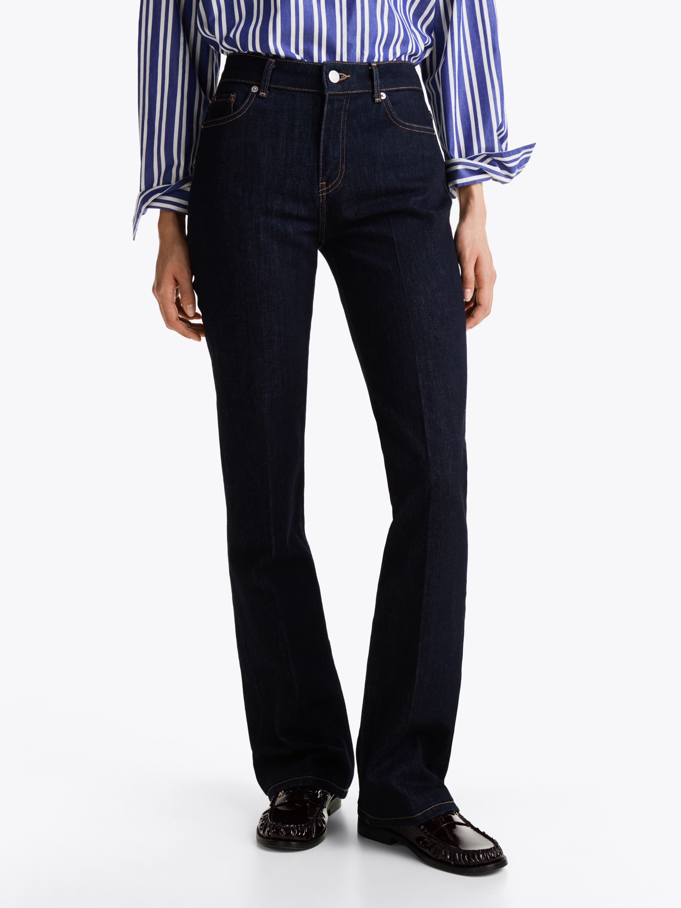 Mid Rise Bootcut Jeans