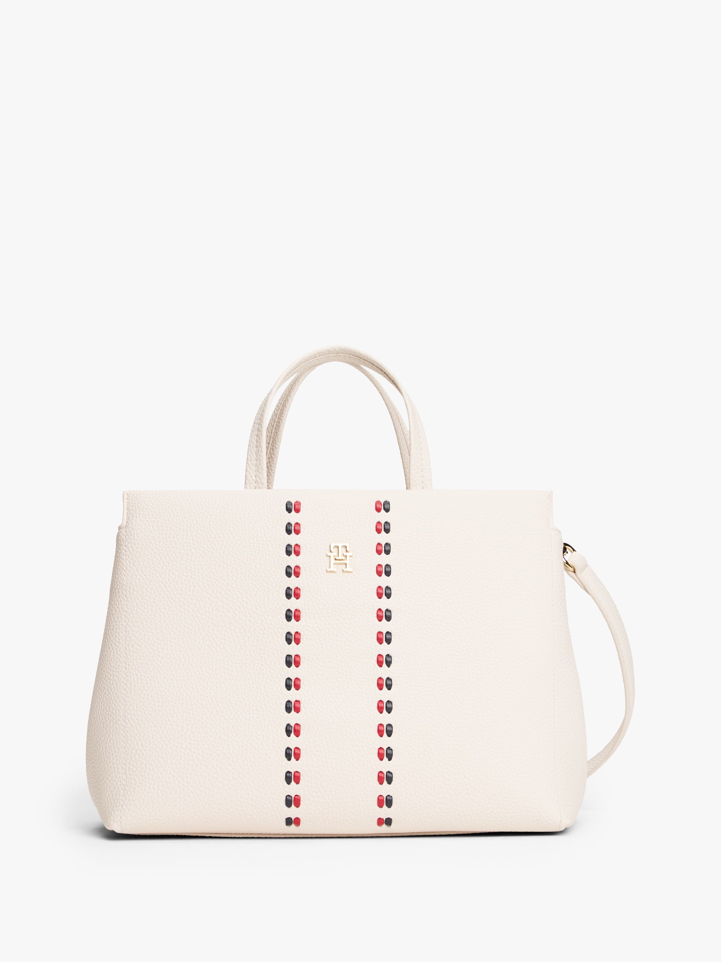 Signature Tape Satchel Bag