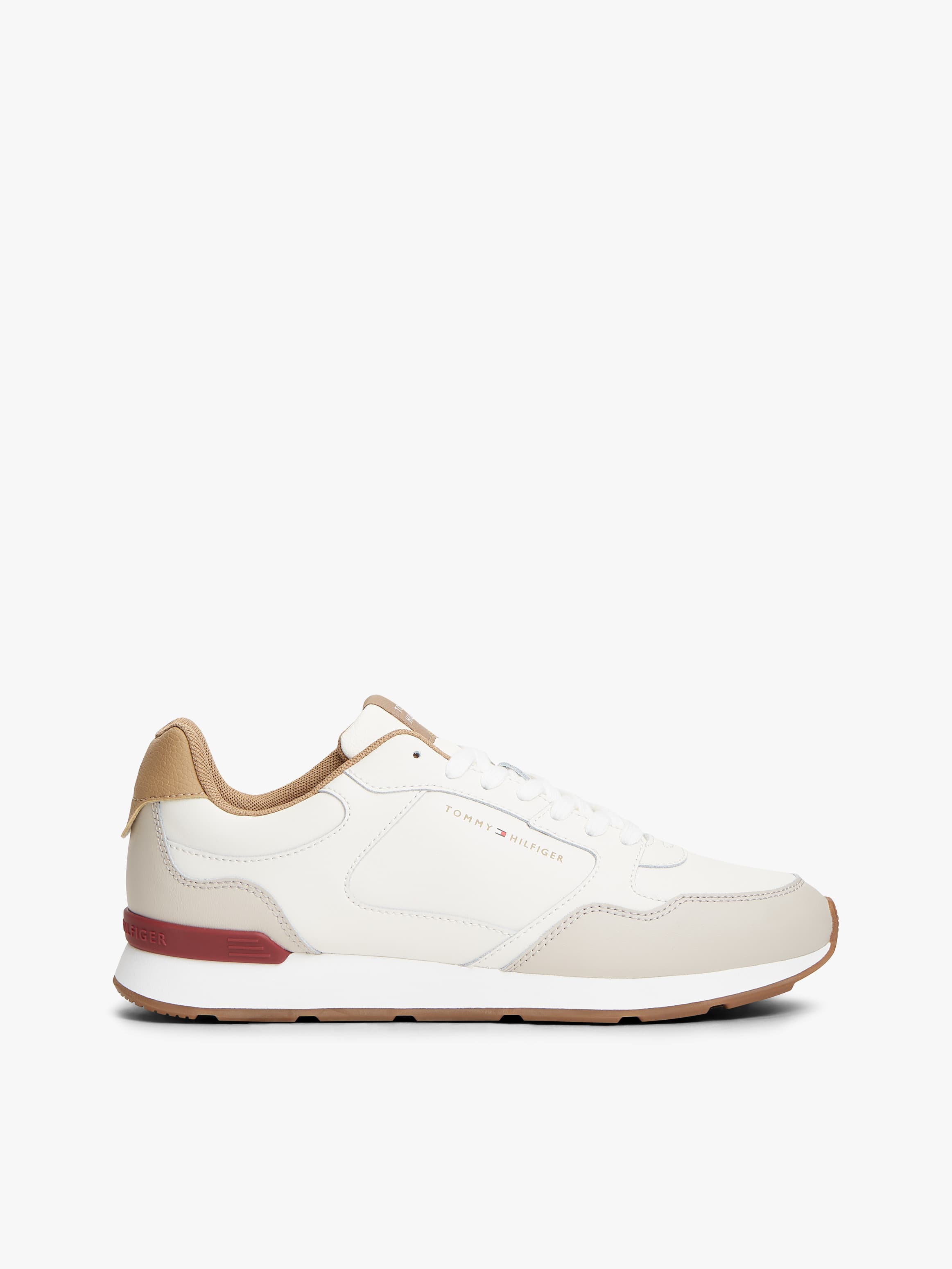Logo Lightweight Trainers with Leather