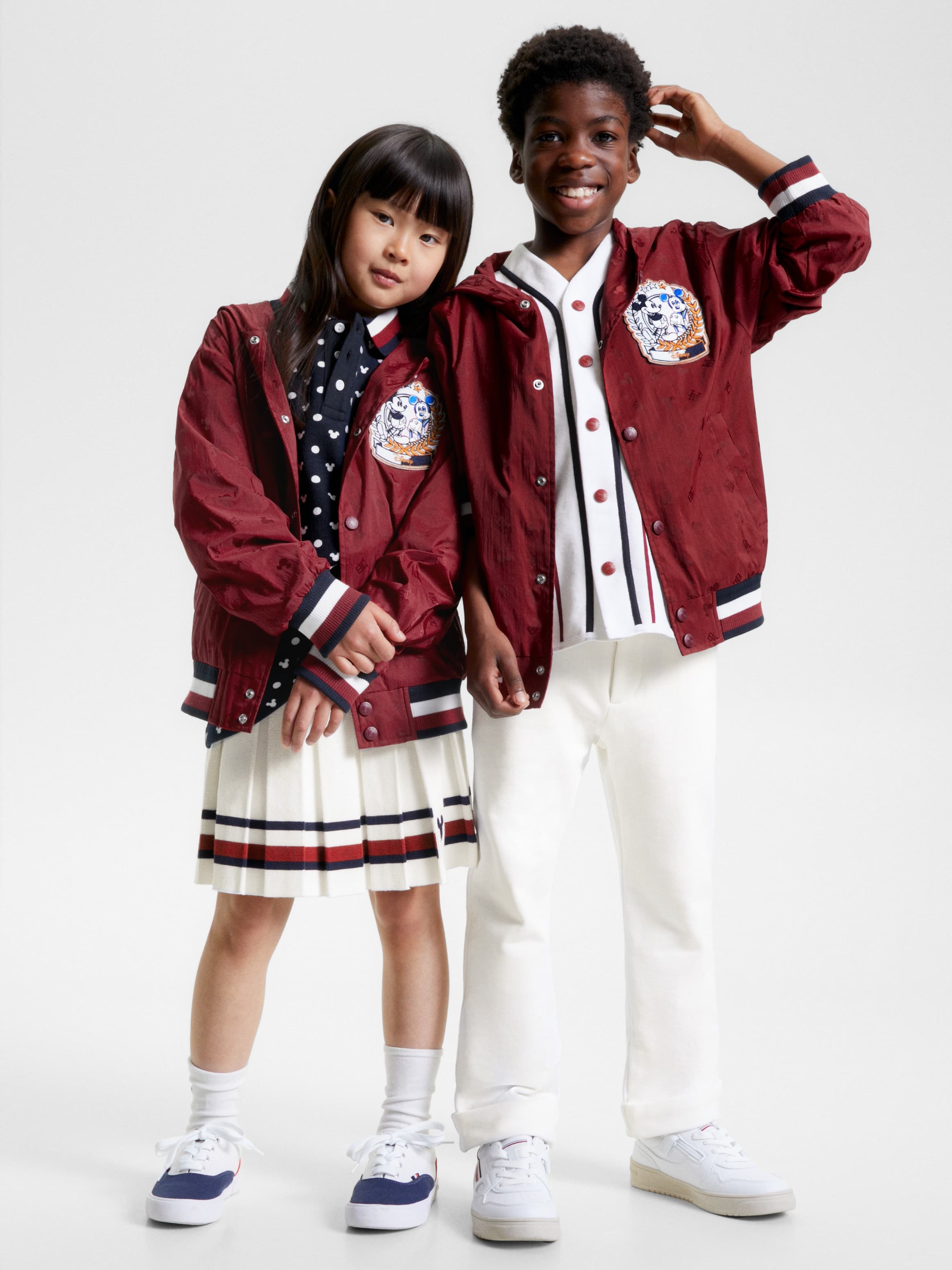 Disney x Tommy Monogram Dual Gender Coach Jacket