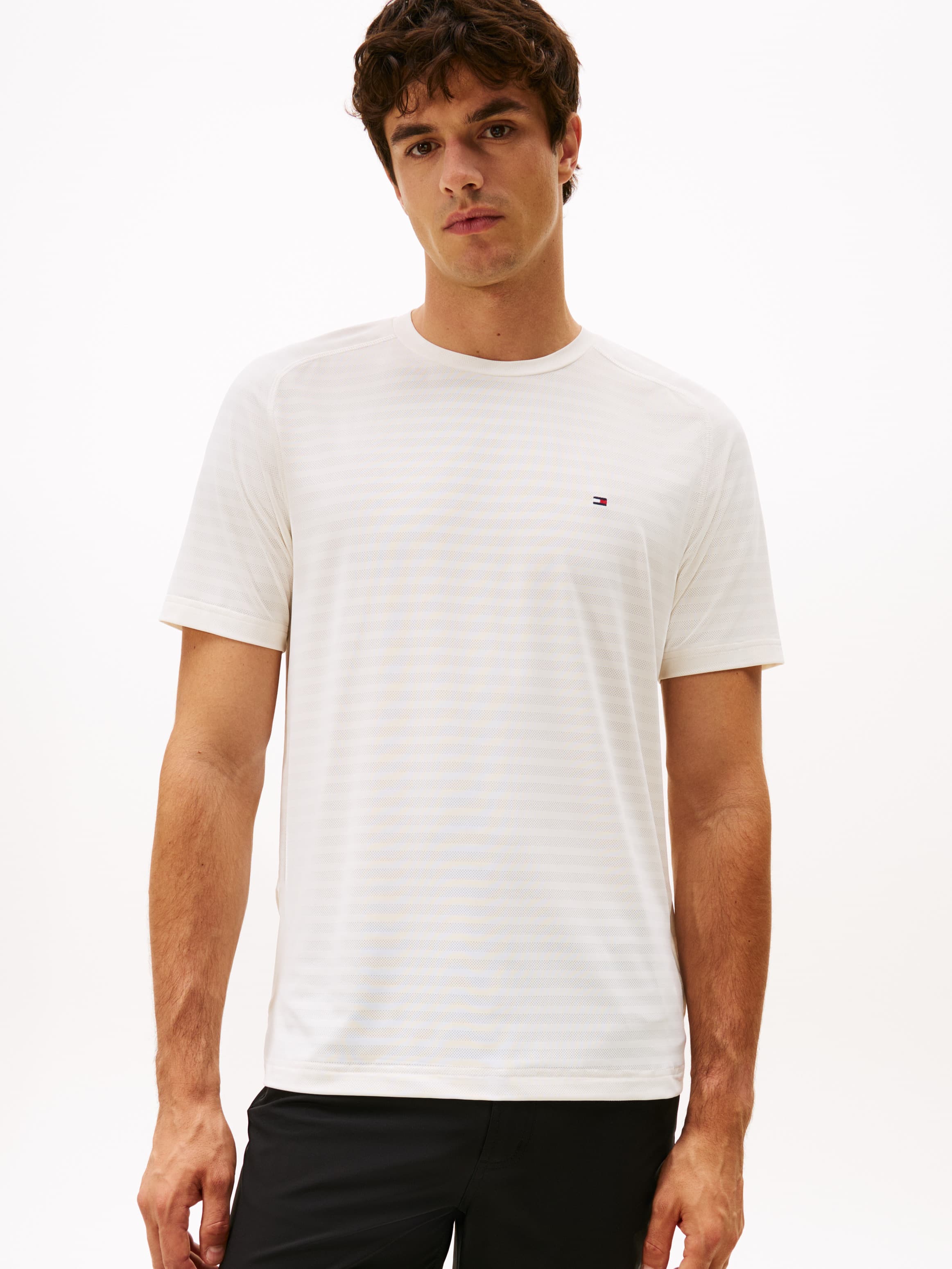 Performance Anti-Wrinkle Jacquard T-Shirt