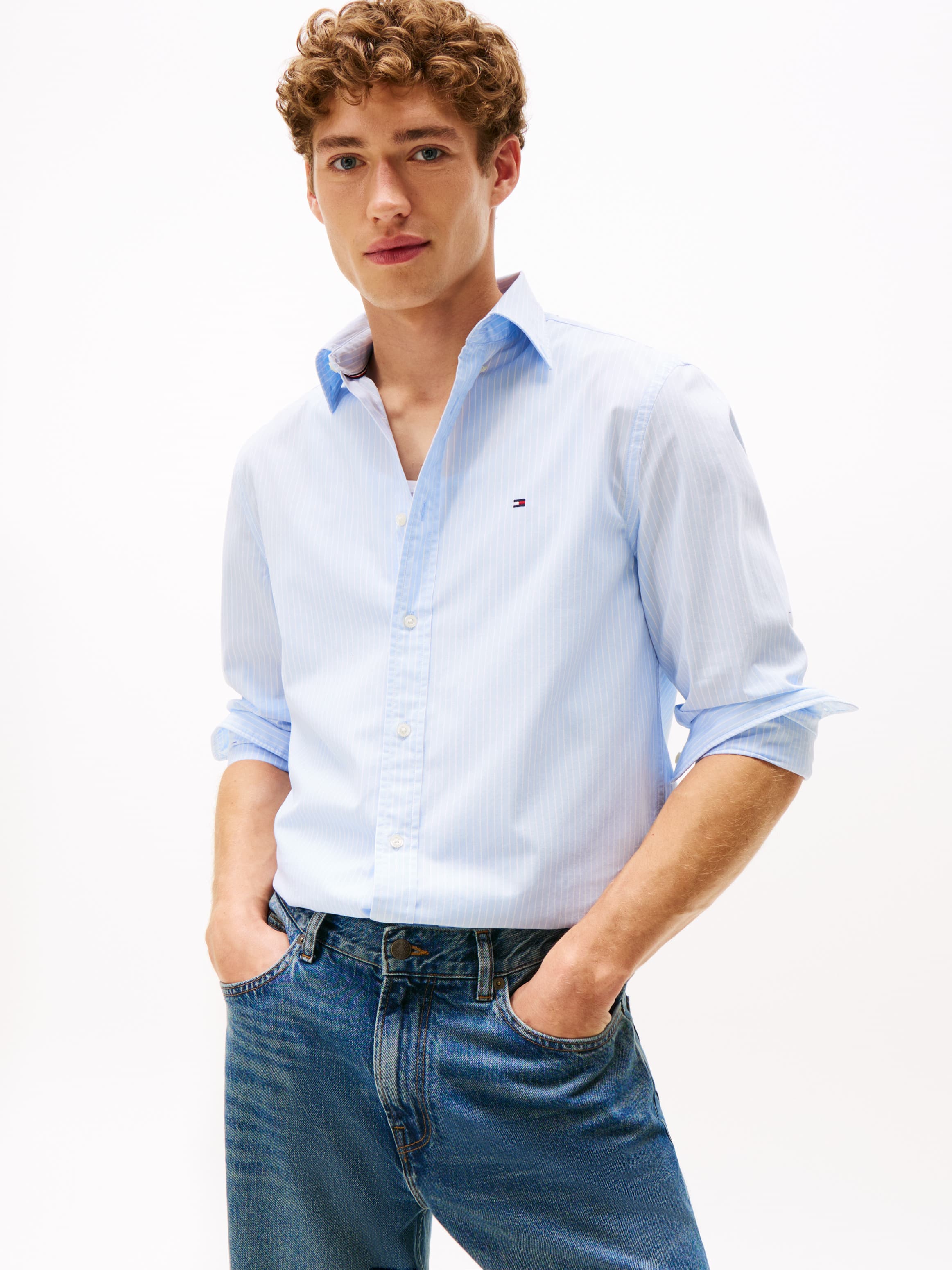 TH Flex Regular Fit Poplin Shirt
