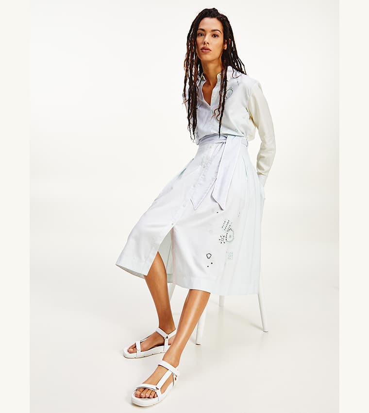 Tommy Icons Midi Skirt